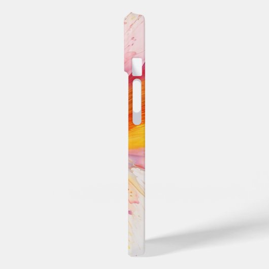 Coques Case-Mate iPhone Fond de peinture Abstrait (Verso / Gauche)