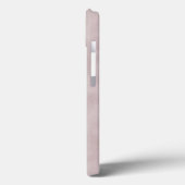 Coques Case-Mate iPhone Fond de texture de parchemin couleur rose (Verso / Gauche)