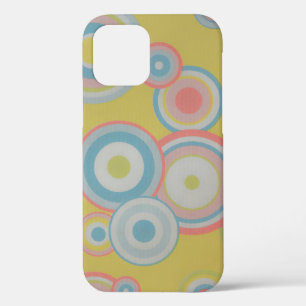 Case-Mate iPhone Case Fond d'écran-70s-80s-cercles-texture