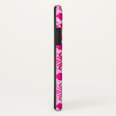 Coques Case-Mate iPhone Fond d'écran Art Déco Motif, Fuchsia Pink (Dos/Droite)