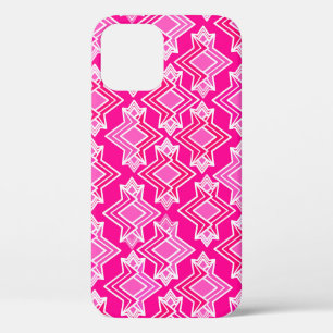 Etui iPhone Case-Mate Fond d'écran Art Déco Motif, Fuchsia Pink