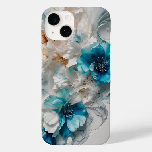 Coques Case-Mate iPhone Fond d'écran du boîtier de téléphone floral (Verso)