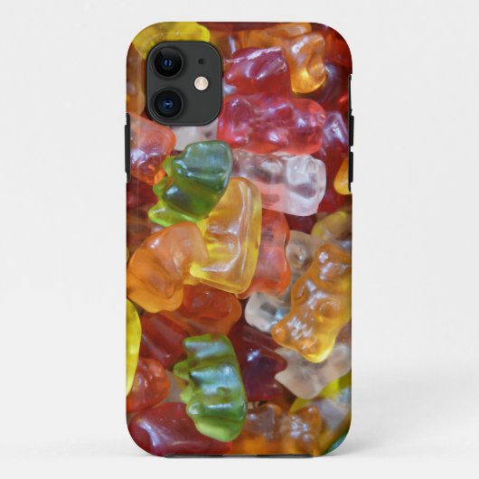 Coques Case-Mate iPhone Fond d'ours gélifiés (Dos)