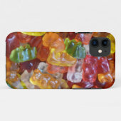 Coques Case-Mate iPhone Fond d'ours gélifiés (Dos (Horizontal))