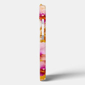 Coques Case-Mate iPhone Fond floral d'orchidées délicates (Verso / Gauche)