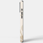 Coques Case-Mate iPhone Fond Linktree Floral Esthétique Marron Beige | (Verso / Gauche)