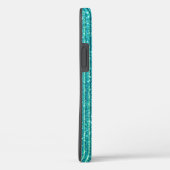 Coques Case-Mate iPhone Fond Turquoise (Verso / Droite)