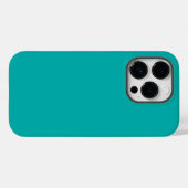 Coques Case-Mate iPhone Fond turquoise si vous le souhaitez (Verso (horizontal))
