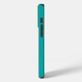 Coques Case-Mate iPhone Fond turquoise si vous le souhaitez (Verso / Gauche)