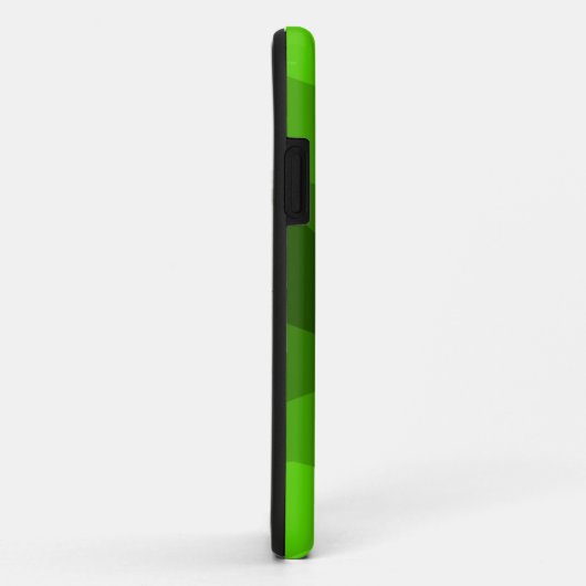 Coques Case-Mate iPhone Fond vert (Dos/Droite)