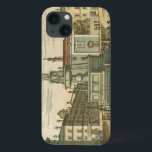 iPhone 13 Coque Fontaine italienne en ville Carré par Falda<br><div class="desc">Cette oeuvre de l'artiste et architecte italien Giovanni Battista Falda montre un charmant carré de ville avec une fontaine extraordinaire au milieu. Mettez un peu de Rome ancienne dans votre maison avec ce tableau !</div>