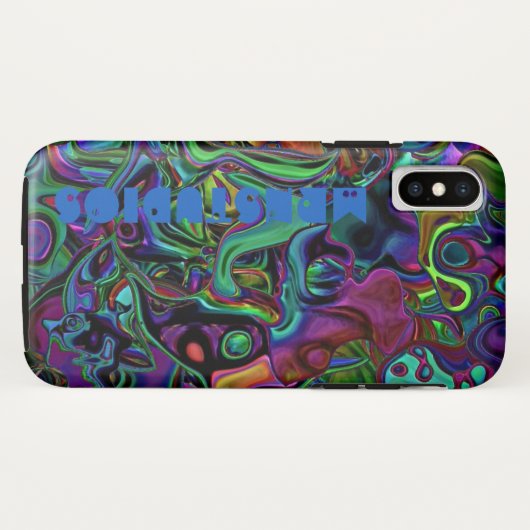 Coques Case-Mate iPhone Fonte cérébrale (Dos (Horizontal))