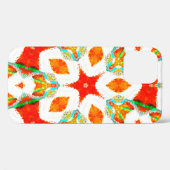 Coques Case-Mate iPhone Fonte colorée symétrique motif, céramique (Verso (horizontal))