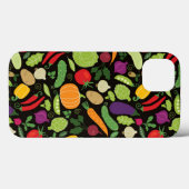 Coques Case-Mate iPhone Food on a black background (Verso (horizontal))