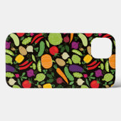 Coques Case-Mate iPhone Food on a black background (Verso (horizontal))