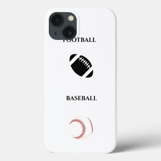 Coques Case-Mate iPhone Football/Baseball iPhone/coque ipad ! (Verso)