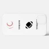 Coques Case-Mate iPhone Football/Baseball iPhone/coque ipad ! (Verso (horizontal))