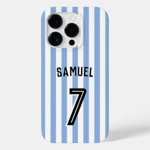 Coque Pour iPhone 14 Pro Football Boy Joueur et numéro personnalisés