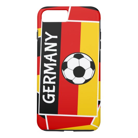 Coques Case-Mate iPhone Football drapeau allemand (Dos)
