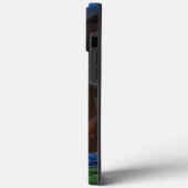Coques Case-Mate iPhone Football en flammes (Verso / Gauche)