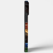 Coques Case-Mate iPhone Football en flammes (Verso / Droite)