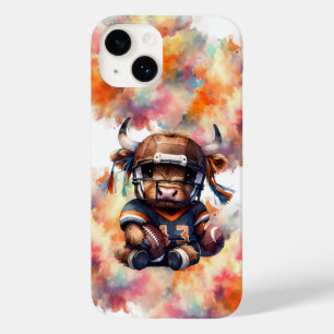 Coque Pour iPhone 14 Football Et Vaches Highland