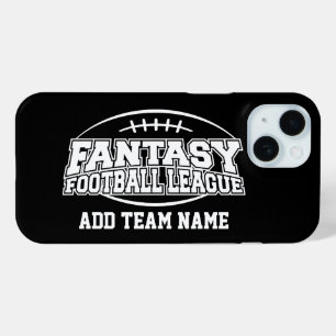 Coque Pour iPhone 15 Football Imaginaire - Votre logo d'équipe
