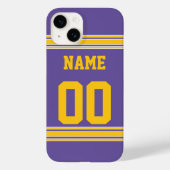 Coques Case-Mate iPhone Football Jersey avec zone à Personnaliser (Verso)