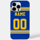 Coques Case-Mate iPhone Football Jersey avec zone à Personnaliser (Verso)