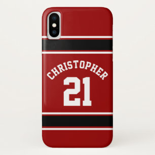 Case-Mate iPhone Case Football Jersey Novelty Nom personnalisé