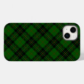 Coques Case-Mate iPhone Forbes tartan vert noir plaid (Verso (horizontal))