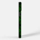Coques Case-Mate iPhone Forbes tartan vert noir plaid (Verso / Droite)