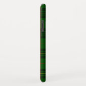 Coques Case-Mate iPhone Forbes tartan vert noir plaid (Dos/Droite)