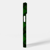 Coques Case-Mate iPhone Forbes tartan vert noir plaid (Verso / Droite)