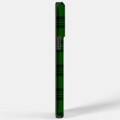 Coques Case-Mate iPhone Forbes tartan vert noir plaid (Verso / Droite)