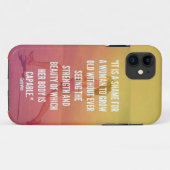 Coques Case-Mate iPhone Force et beauté - Exercice de course féminin (Dos (Horizontal))