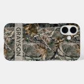 Coques Case-Mate iPhone Forest Branches Camouflage Personalized (Verso (horizontal))