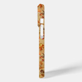 Coques Case-Mate iPhone Forêt automnale sur ocre (Verso / Gauche)