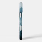Coques Case-Mate iPhone Forêt Bleue de Minuit Enchantée  (Verso / Droite)