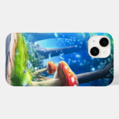 Coques Case-Mate iPhone Forêt de Champignons (Verso (horizontal))