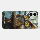 Coques Case-Mate iPhone Forêt de Chouette d'Imaginaire (Verso (horizontal))