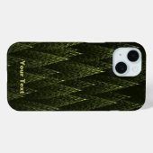 Coques Case-Mate iPhone Forêt de conifères fractale (Verso (horizontal))