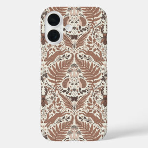 Coques iPhone 16 Forêt de mousse de Mocha/Bois et plantes
