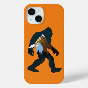 Coque Pour iPhone 15 Forêt de nuit Bigfoot