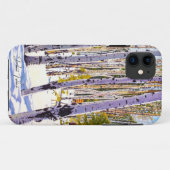 Coques Case-Mate iPhone Forêt de trembles (Dos (Horizontal))