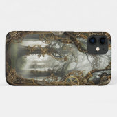 Coques Case-Mate iPhone Forêt d'engrenages (Dos (Horizontal))