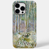 Coques Case-Mate iPhone forêt d'hiver Aquarelle (Verso)