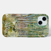Coques Case-Mate iPhone forêt d'hiver Aquarelle (Verso (horizontal))