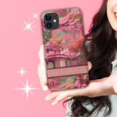 Coques Case-Mate iPhone Forêt d'Imaginaires rose