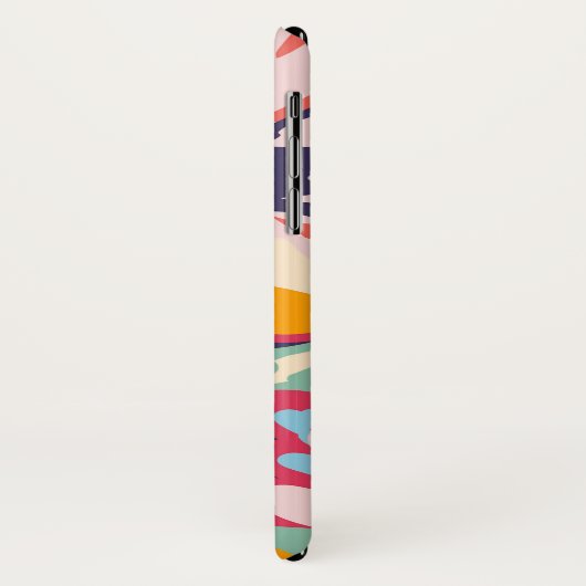 Coques Case-Mate iPhone Forêt et rose (Dos/Gauche)